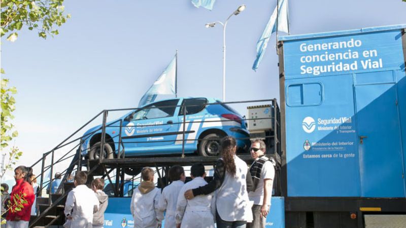 El Consejo Provincial de Seguridad Vial en el Poncho