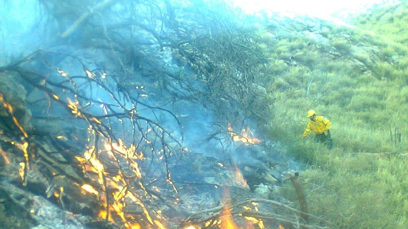 Brigada contra Incendios Forestales con nueva capacitación