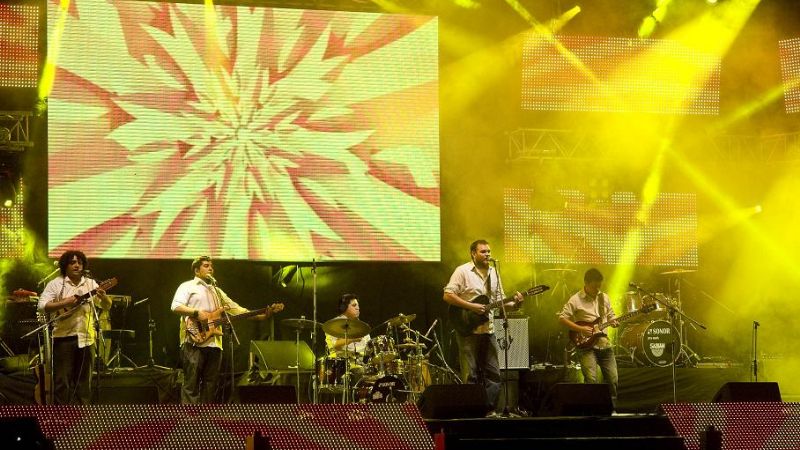 La juventud tuvo su espacio con una notable propuesta rockera