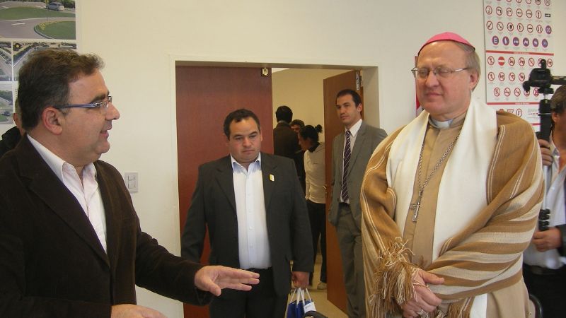 Jalil y Urbanc visitaron el nuevo Centro de Emisión de Licencia de Conducir