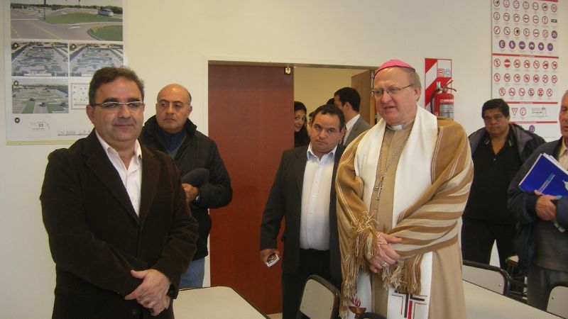 Jalil y Urbanc visitaron el nuevo Centro de Emisión de Licencia de Conducir