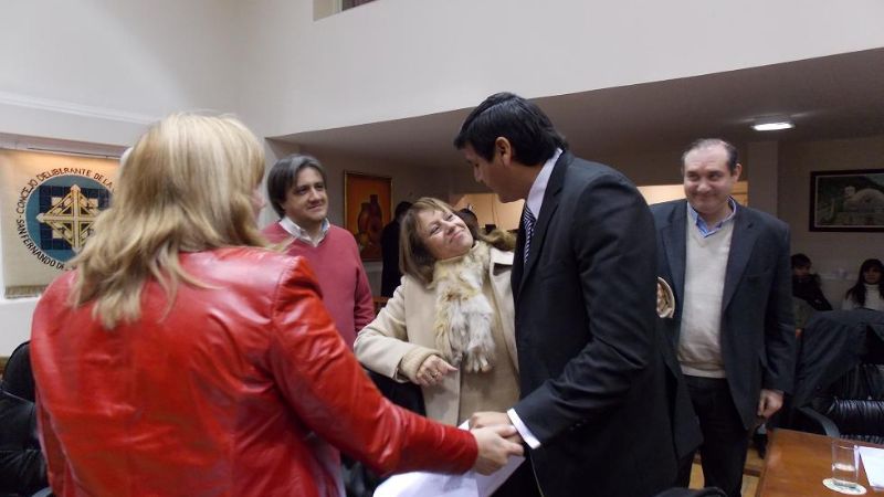 Martel dejó su banca como concejal