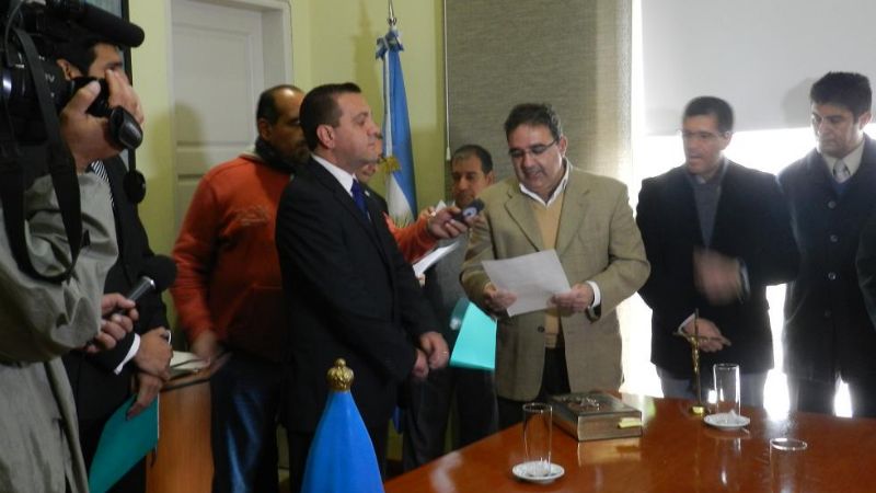 Matterson también asumió su nueva función en la Capital