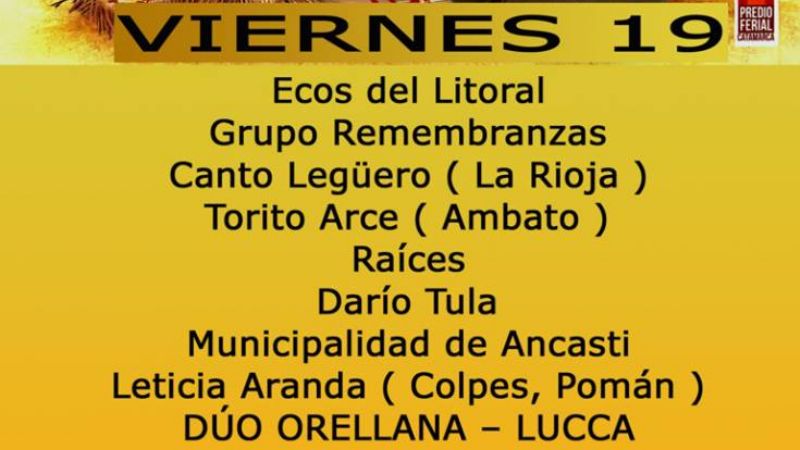 Muña invita al Poncho para la previa del Día del Amigo