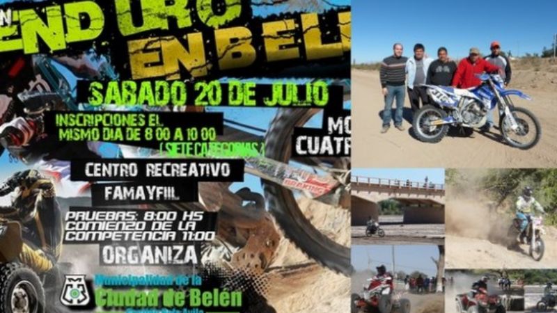 Sábado de enduro en Belén