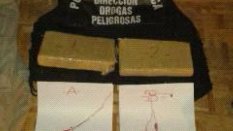 Desbaratan punto de venta de droga, en una obra en construcción