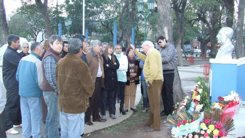 El Partido FE y el MOP recordaron a Perón