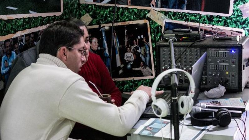 Jalil inauguró el stand de la Municipalidad en el Poncho