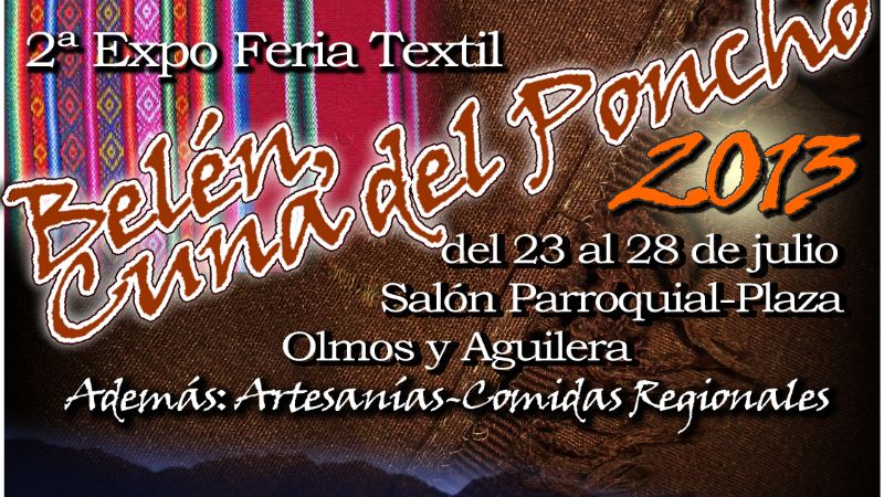 Se inaugura mañana la 2º Expo Feria Textil en Belén
