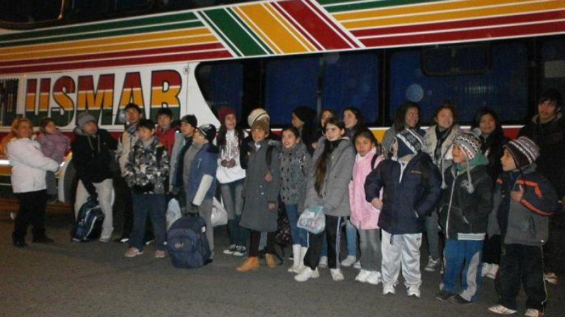 La colonia de vacaciones del Satsaid (Catamarca) ya esta en Mendoza