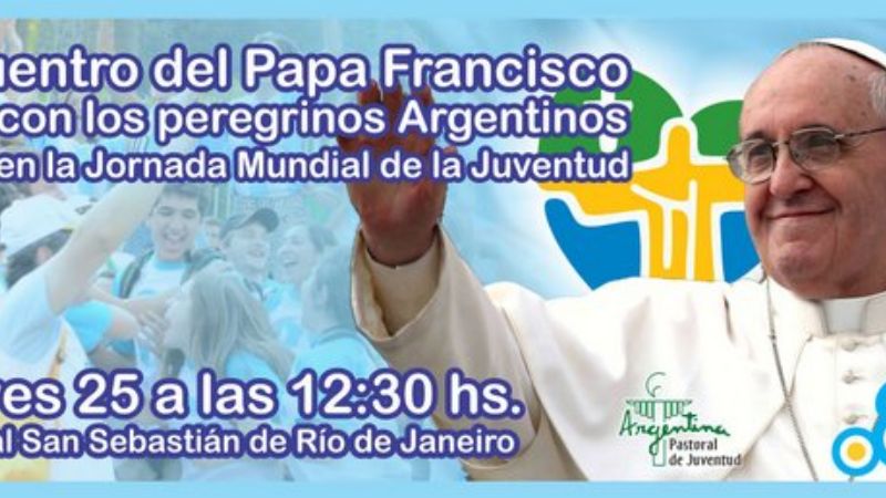 El Papa se reunirá con argentinos