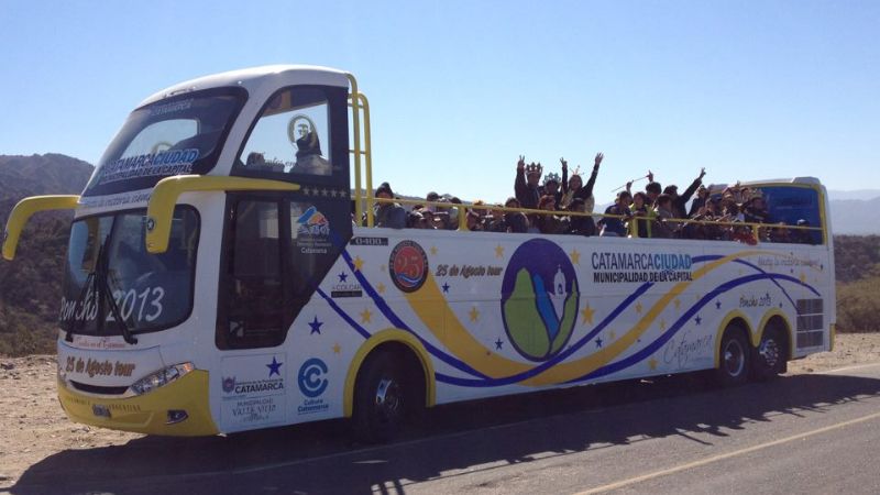 Administrado por privados, comienza a circular el Colectivo Turístico