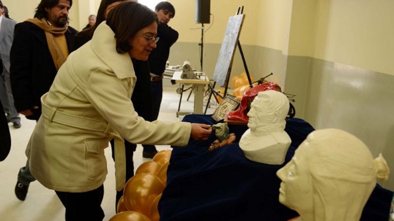 “Es un abrazo al alma que nos da nuestra Presidenta”, dijo Lucía