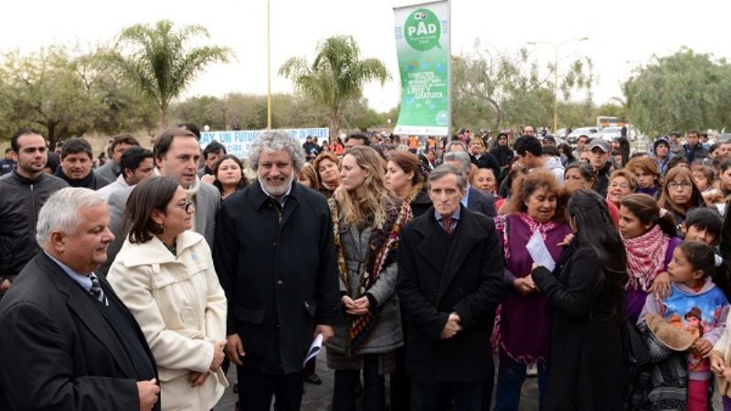 “Es un abrazo al alma que nos da nuestra Presidenta”, dijo Lucía