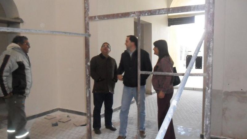 Jalil, Mera y Moreta visitaron la Casa de Caravati