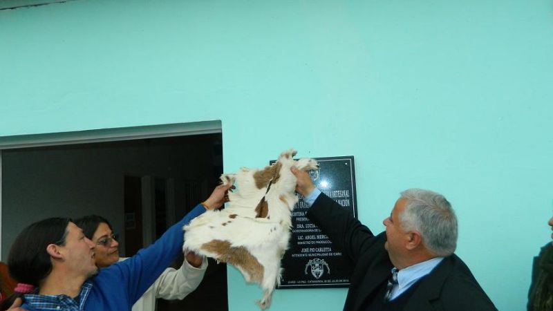 Corpacci inauguró curtiembre en Icaño 