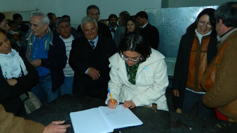 Corpacci inauguró curtiembre en Icaño 