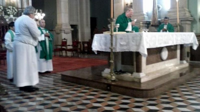 El Obispo instituyó a un nuevo acólito