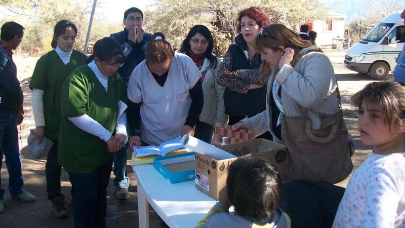 Control y relevamiento sanitario en el Barrio Ongolí