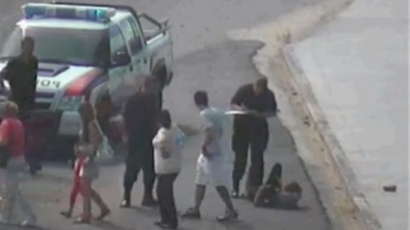 La policía difunde imágenes captadas por las cámaras