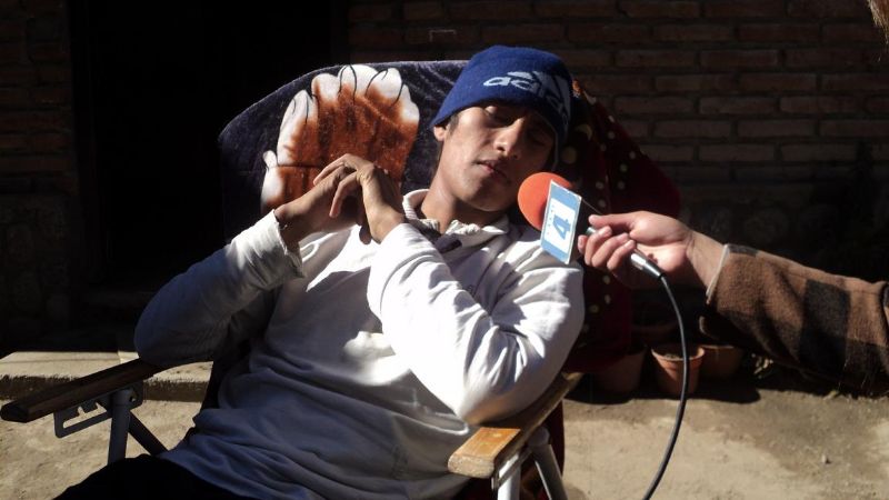 Lentamente se recupera el biker Facundo Chaile