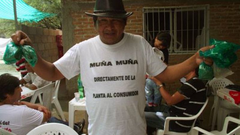 Muña comenzó con su obra solidaria