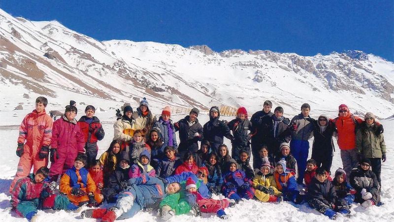 Exitosa colonia de vacaciones del SATSAID en la nieve de Mendoza