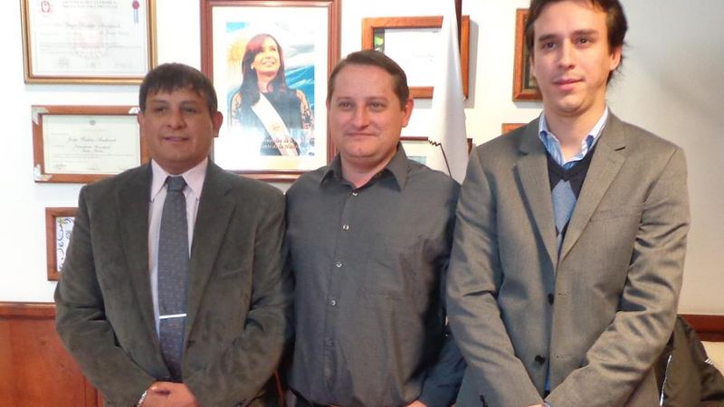 Delegación brasileña en Santa María