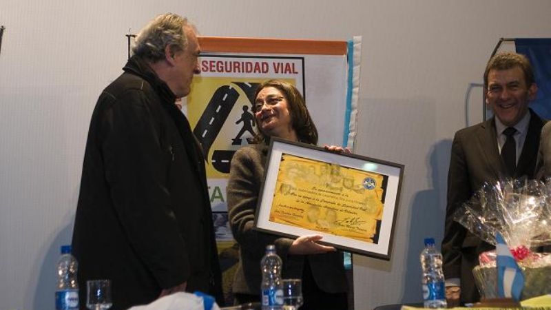 La Gobernadora encabezó el Congreso de Seguridad Vial