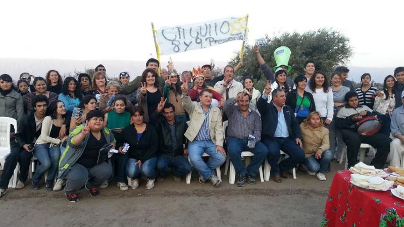 Gran acompañamiento en caravana del FPV por el Circuito 7