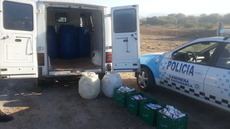 Secuestran una importante cantidad de productos lácteos