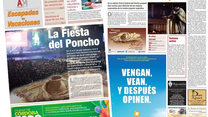 La Fiesta del Poncho se promociona por el país