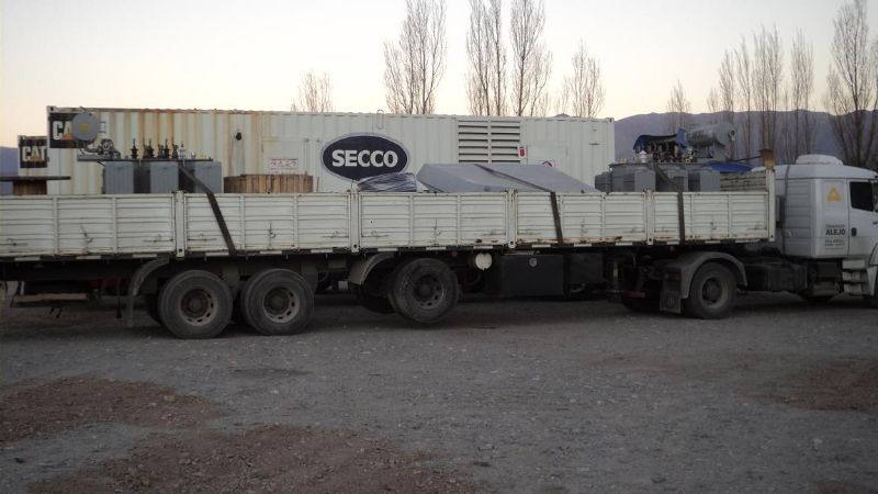 Llegaron los generadores a Santa María