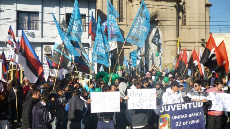 La Juventud reclama por el voto joven