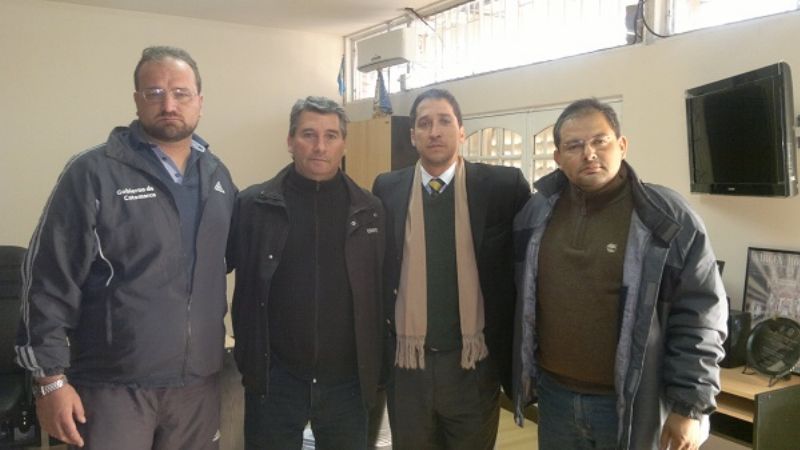 Profesionales se reunieron con el secretario de Deportes