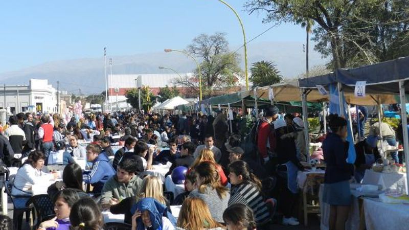 Feria de comidas típicas