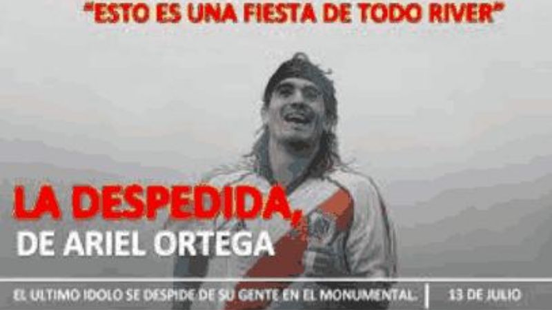 Filial Catamarca de River participará de la despedida del "Burrito"