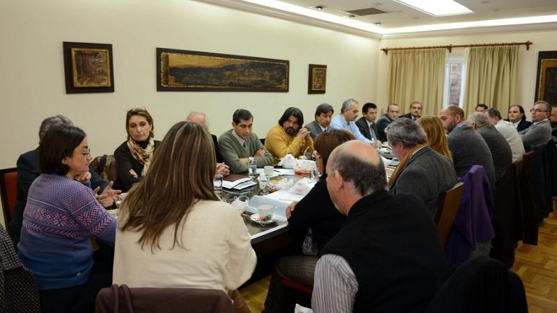 Corpacci analizó la marcha de la gestión con su Gabinete