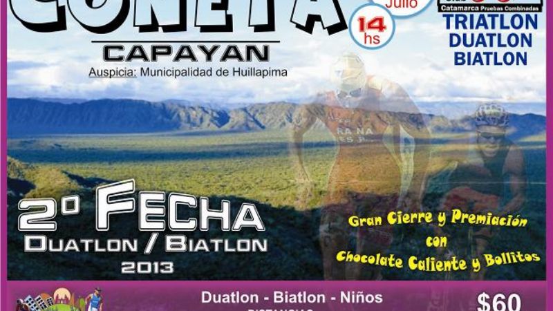 2º fecha duatlón/biatlón 2013 en Capayán