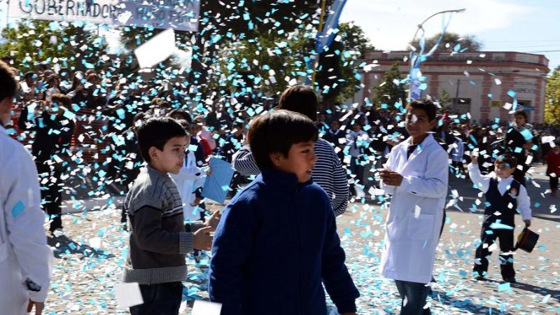 Chumbicha se vistió de fiesta