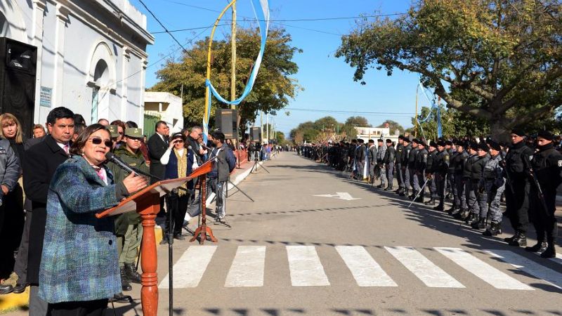 Chumbicha se vistió de fiesta