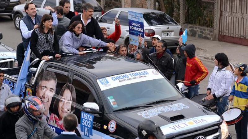 La Caravana de la Victoria pasó por los circuitos 1 y 2