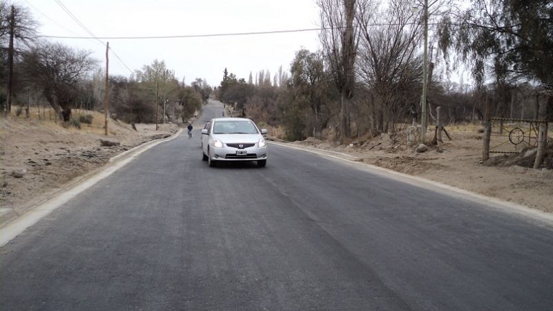 Quedó totalmente pavimentado tramo de la ruta nacional 40 