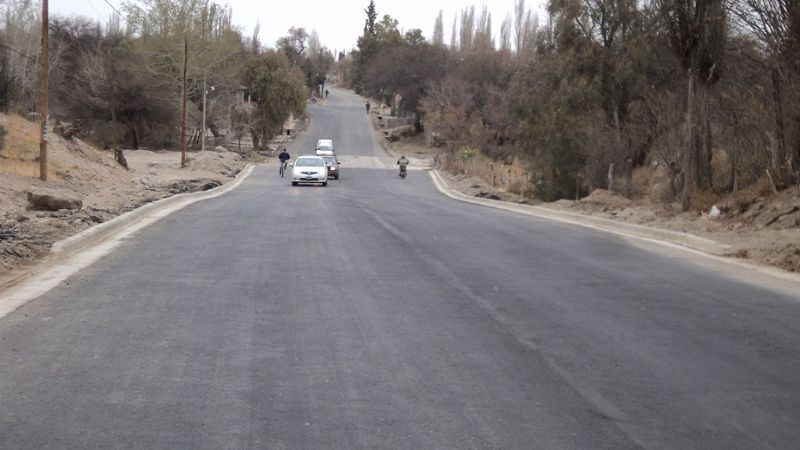 Quedó totalmente pavimentado tramo de la ruta nacional 40 