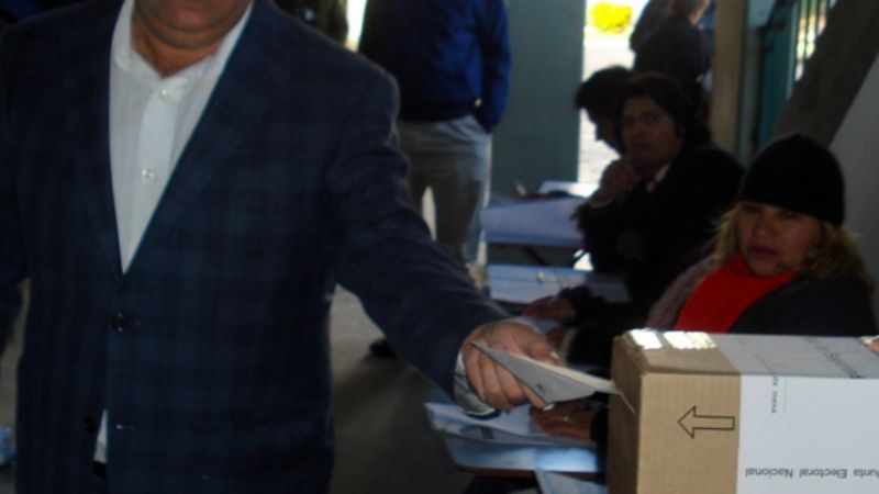 Sufragó el intendente Jalil