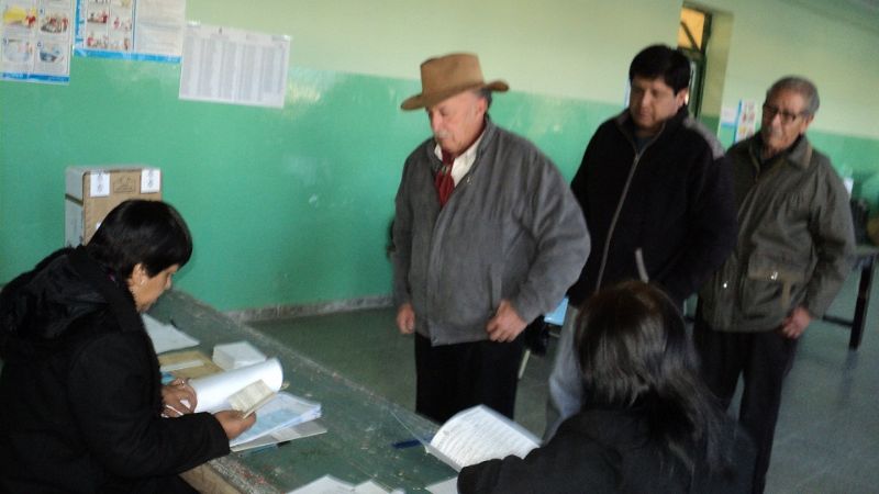Con normalidad se vota en Santa María