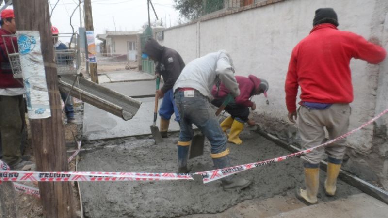 Obras en las zonas oeste y norte de la Capital
