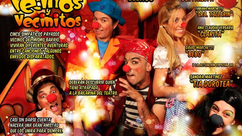 Funciones escolares de la obra “Vecinos y vecinitos…Levantemos el telón”
