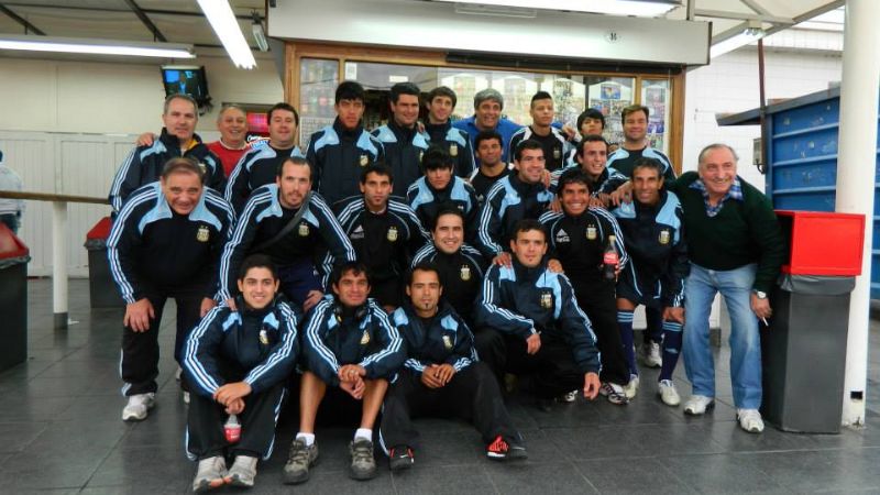 Concentración de la Selección Argentina de fútbol de FADDIM 