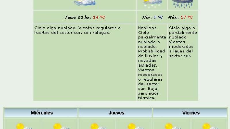 Continuarán las mañanas frías